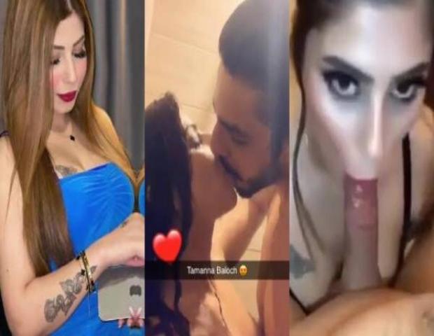 Famous Pakistani TikToker Tamanna Baloch ki viral sex mms